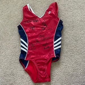 Signed leotard